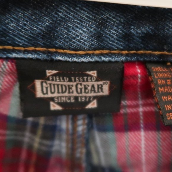 Men's Guide Gear Insulated Flannel-Lined Denim Jeans Size 40 x 29 - Picture 7 of 13
